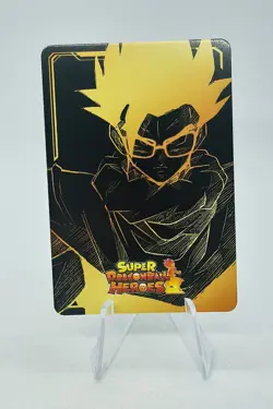GOHAN DRAGON BALL Z HEROES DBZ DBGT CARTE CARD CARDDASS PRISM HOLO FOIL 3D MANGA - Image 2