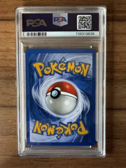 POKEMON TCG 2001 POLITOED-HOLO NEO DISCOVERY #8 PSA 9 CARD SLAB MINT - Image 4