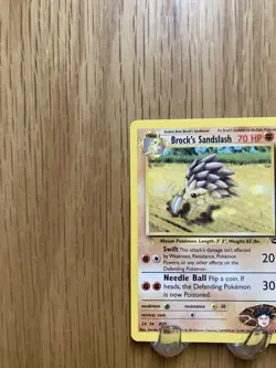 Brock's Sandslash - 23/132 - Pokemon Gym Heroes Unlimited Rare Card WOTC N/M - Image 3
