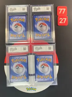 CBB2C Leafeon07 Glaceon08 Umbreon06 Espeon 05 4pcs Pokemon Chinese Card Grade10 - Image 2