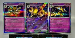 Alakazam ex SVP 050 + Alakazam 082/167 & 056/132 Holo 3 Card Lot Pokemon - Image 1