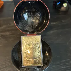 Pokemon Togepi Burger King 23k Gold Plated Trading Card 1999 Nintendo w/Case - Image 1