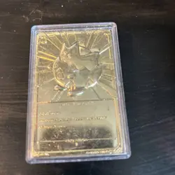 Pokemon Togepi Burger King 23k Gold Plated Trading Card 1999 Nintendo w/Case - Image 2