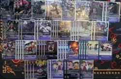 Digimon Card Game - Beelzemon Impmon Purple Deck + 80 Extra Cards - Image 1