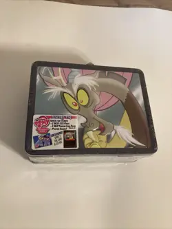 My Little Pony : Discord Tin Box (Includes Trading Cards/CCG Packs) NOS 2015 - Image 1