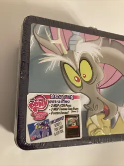 My Little Pony : Discord Tin Box (Includes Trading Cards/CCG Packs) NOS 2015 - Image 3