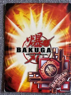 Bakugan Battle Brawlers Low Energy 🥈 Silver Gate Card 4/48b Haos Hynoid - Image 4