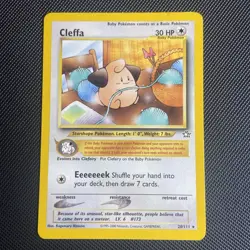 Pokemon Card - Cleffa Neo Genesis 20/111 Rare - Image 1