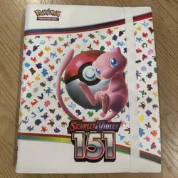 Pokemon 151 Binder With 80 Cards - Image 1