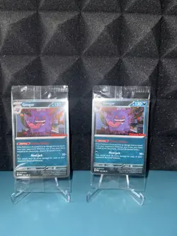 Pokemon Gengar GameStop Promo Holo Cards Lot 2x English - 2022 Nintendo - Image 1
