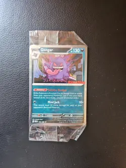 Gengar Promo Card Pokemon Perfect Order Gamestop Stamped 050/088 SEALED - Image 1