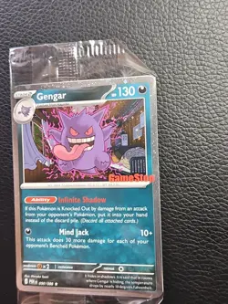 Gengar Promo Card Pokemon Perfect Order Gamestop Stamped 050/088 SEALED - Image 5