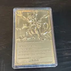 Pokemon Burger King Gold-Plated Card Mewtwo #150 Pokeball Card Set - Image 3