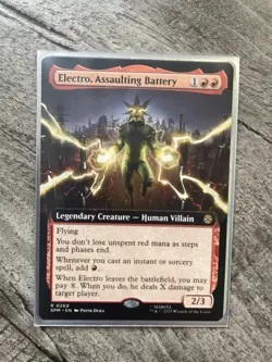 Electro, Assaulting Battery | MTG SPM Marvel | Red Mana Spellslinger | Rare | NM - Image 1