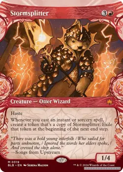 Stormsplitter (Showcase) [BLB - 319] - NM [Normal] TCG MTG - Image 1