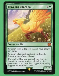 MTG Traveling Chocobo (Final Fantasy) 0210 - Image 1