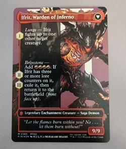 Clive, Ifrit's Dominant (0385) (Borderless) Final Fantasy Foil - Image 2