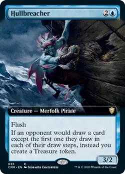 x1 Hullbreacher - Extended Art R MTG Commander Legends M/NM, English - Image 1