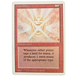 MTG Mana Flare Revised 3ED Rare Red Enchantment Get Extra Mana Magic Gathering - Image 1