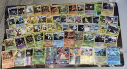 Huge Vintage Pokemon Card Lot HP/Damaged - 62 Card Lot - Image 1