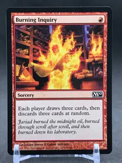 Burning Inquiry Core Set 2010 (M10) Regular MTG Card 128 / 249 - Image 2