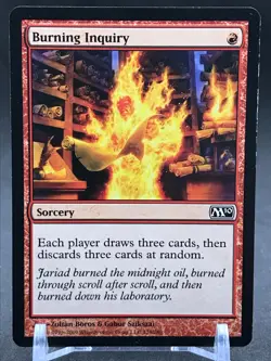 Burning Inquiry Core Set 2010 (M10) Regular MTG Card 128 / 249 - Image 4