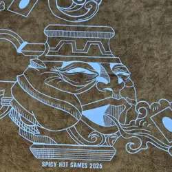 2-Player Fabric TCG Playmat FROST Charcoal Yugioh Duality SPICYHOT pvramid - Image 3