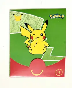 Pokemon 25th Anniversary TWO McDonald’s Booster Card Pack Bundle -New, Sealed - Image 4