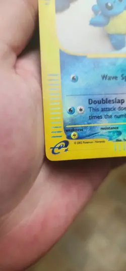 Pokemon Squirtle Expedition Base Set 131/165 Reverse Holo Common 40 HP TCG Card - Image 3