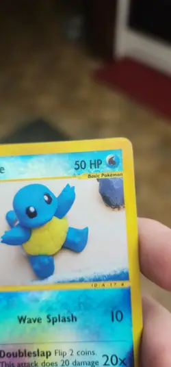 Pokemon Squirtle Expedition Base Set 131/165 Reverse Holo Common 40 HP TCG Card - Image 5