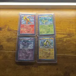 Pokemon 2013 LP Jolteon, Flareon, Leafeon and Espeon Plasma Freeze Cards - Image 1