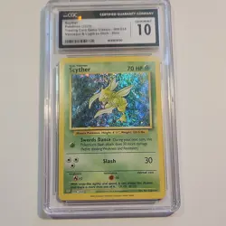 Scyther Pokemon Card 006/034 Trading Card Game Classic Holo CGC 10 English 2023 - Image 1