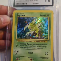 Scyther Pokemon Card 006/034 Trading Card Game Classic Holo CGC 10 English 2023 - Image 5