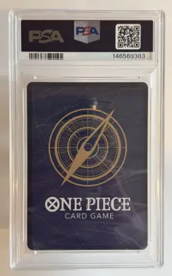 Namco Gear Two Alternate Art Foil Rare OP11-080 PSA 10 One Piece CCG Card - Image 2