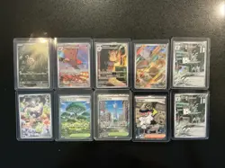 Pokemon TCG Full Art Mixed Lot (10 Cards) - Image 1