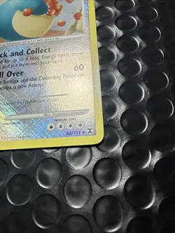Snorlax Crosshatch Holo 33/111 Rising Rivals League Promo Pokemon Card - LP - Image 4