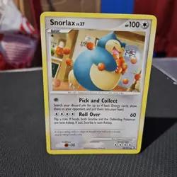 Snorlax Pokemon TCG Rising Rivals Non-Holo Rare Card #33/111 - Image 1