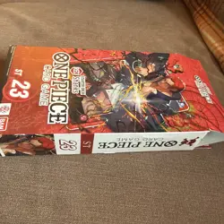 One Piece TCG Red Starter Deck 23 Shanks ST-23 Card Game Sealed but booster open - Image 2