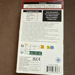 One Piece TCG Red Starter Deck 23 Shanks ST-23 Card Game Sealed but booster open - Image 3