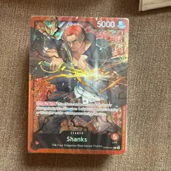 One Piece TCG Red Starter Deck 23 Shanks ST-23 Card Game Sealed but booster open - Image 5