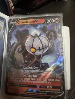 Pokemon Holo V Card Lot - Pikachu V, Chandelure V, Mimikyu, Ditto, Aegislash - Image 3