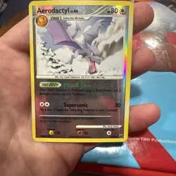 AERODACTYL LV. 44 MAJESTIC DAWN 15/100 REVERSE HOLO POKEMON CARD LP - Image 1