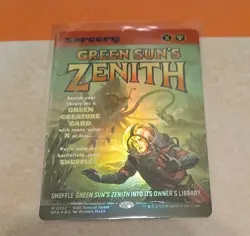 Green Sun's Zenith Showcase FOIL Special Guests EOE Pack Fresh MTG MINT 🔥🔥🔥🔥 - Image 1