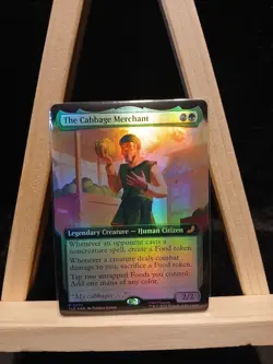 MTG - The Cabbage Merchant - Extended Art - Foil - Avatar: The Last Airbender - Image 1