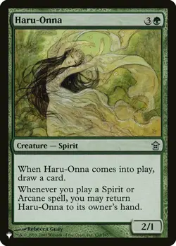 Haru-Onna - The List - The List #132/165 MTG Magic The Gathering - Image 1