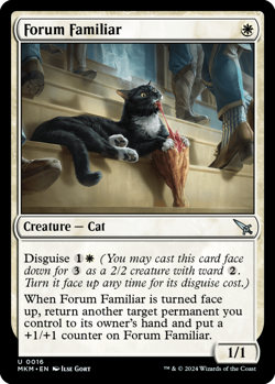 Forum Familiar - Murders at Karlov Manor #0016 MTG Magic The Gathering - Image 1