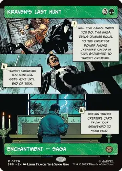 Kraven's Last Hunt - Foil - Borderless - Marvel's Spider-Man #226 MTG Magic The - Image 1