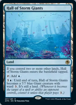 Hall of Storm Giants - Adventures in the Forgotten Realms #257/281 MTG Magic The - Image 1