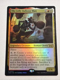 The Jolly Balloon Man Duskmourn: House of Horror Prerelease Promo Foil - Image 1