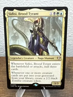 Sidisi, Brood Tyrant #355 (NM) Commander Masters CMM Magic MTG - Image 1